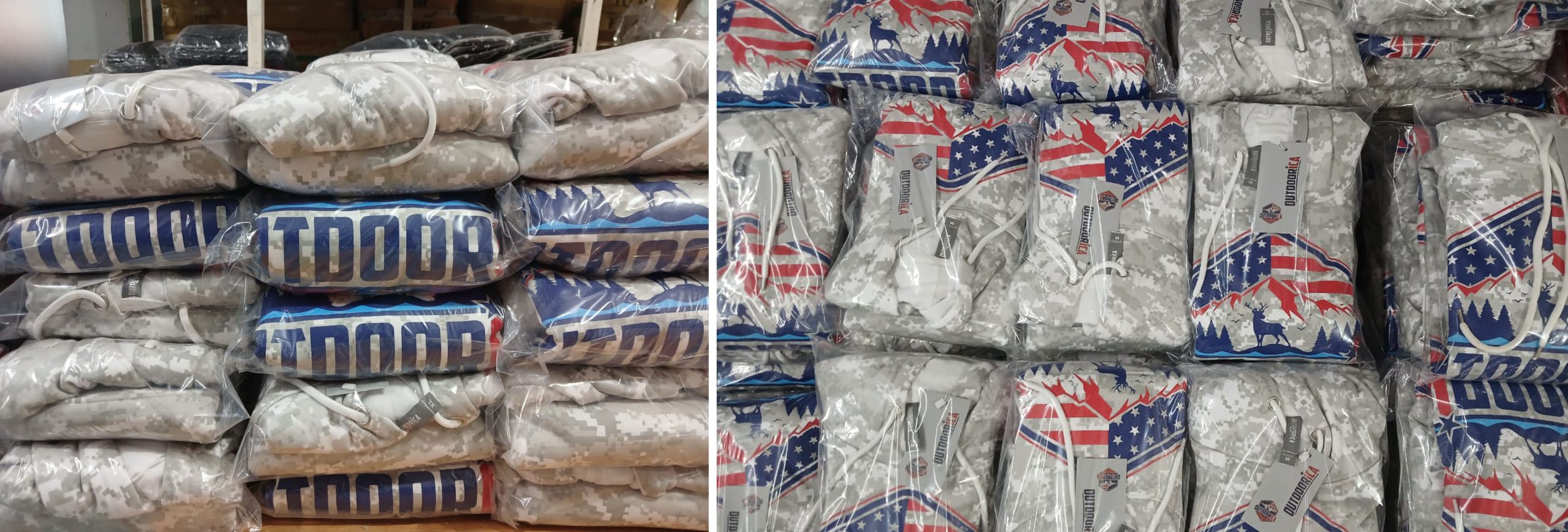 Bulk Custom Apparel Sourcing Hoodies Collage Photo