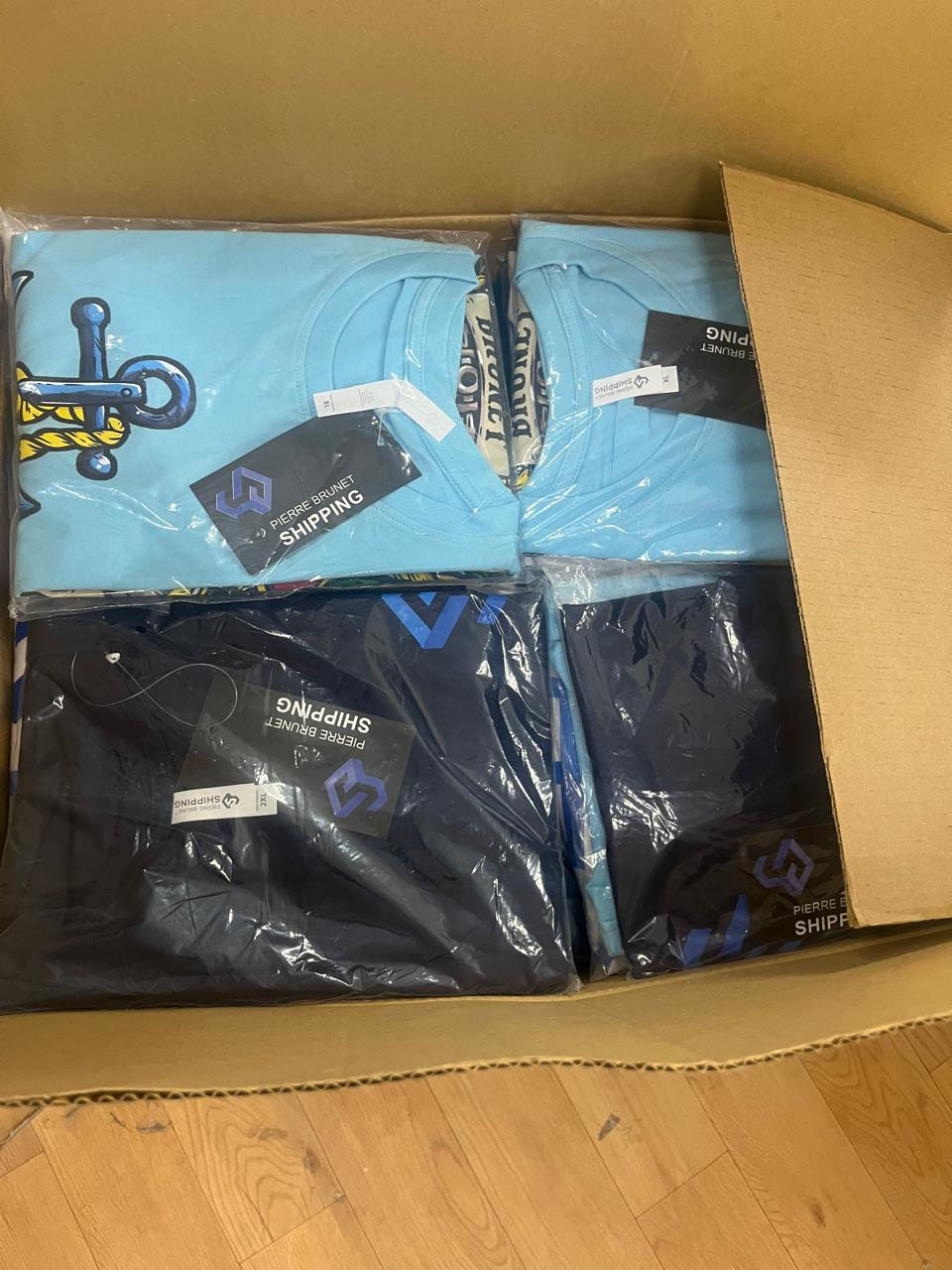 Apparel Manufacturing Case Study: Large Multi-Design T-Shirt Export Order in Box