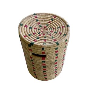 Handmade Traditional Basket from Natural Leaves