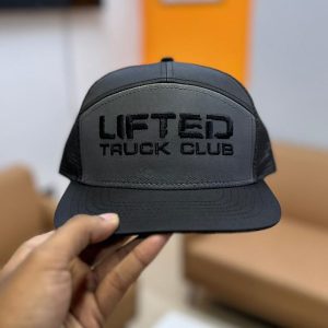 Richardson-Style Embroidered Mesh Back Hat