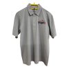 Embroidered Gray Polo Shirt