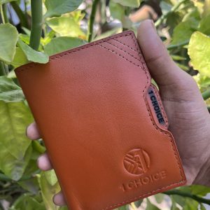 RFID-Blocking Leather Wallet