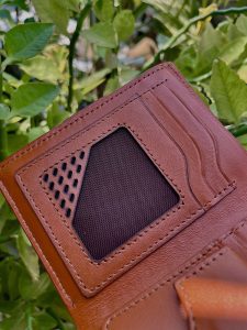 RFID-Blocking Leather Wallet