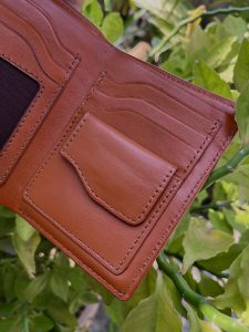 RFID-Blocking Leather Wallet