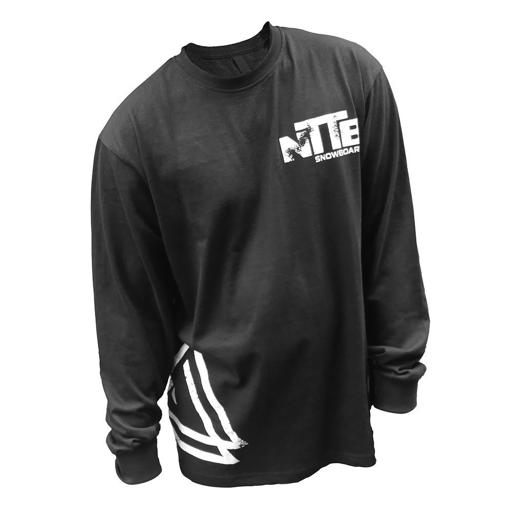 Long Sleeve Snowboarders T-Shirt – Giant Print (200 GSM)