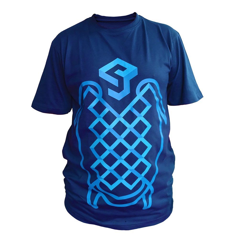 Navy Blue Promotional T-Shirt – Cotton Polyester Blend (OEM / Private Label)