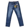 Men’s Navy Blue Stretch Denim Pants (OEM / Bulk Production)