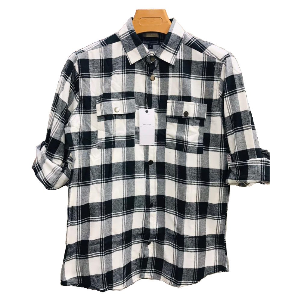 Unisex Premium Cotton Flannel Checked Shirt