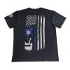 US Clay Target & Flag Giant Print T-Shirt (180 GSM)