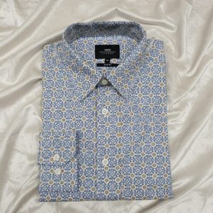 Premium Multi-Color Patterned Cotton Shirt – Long Sleeve