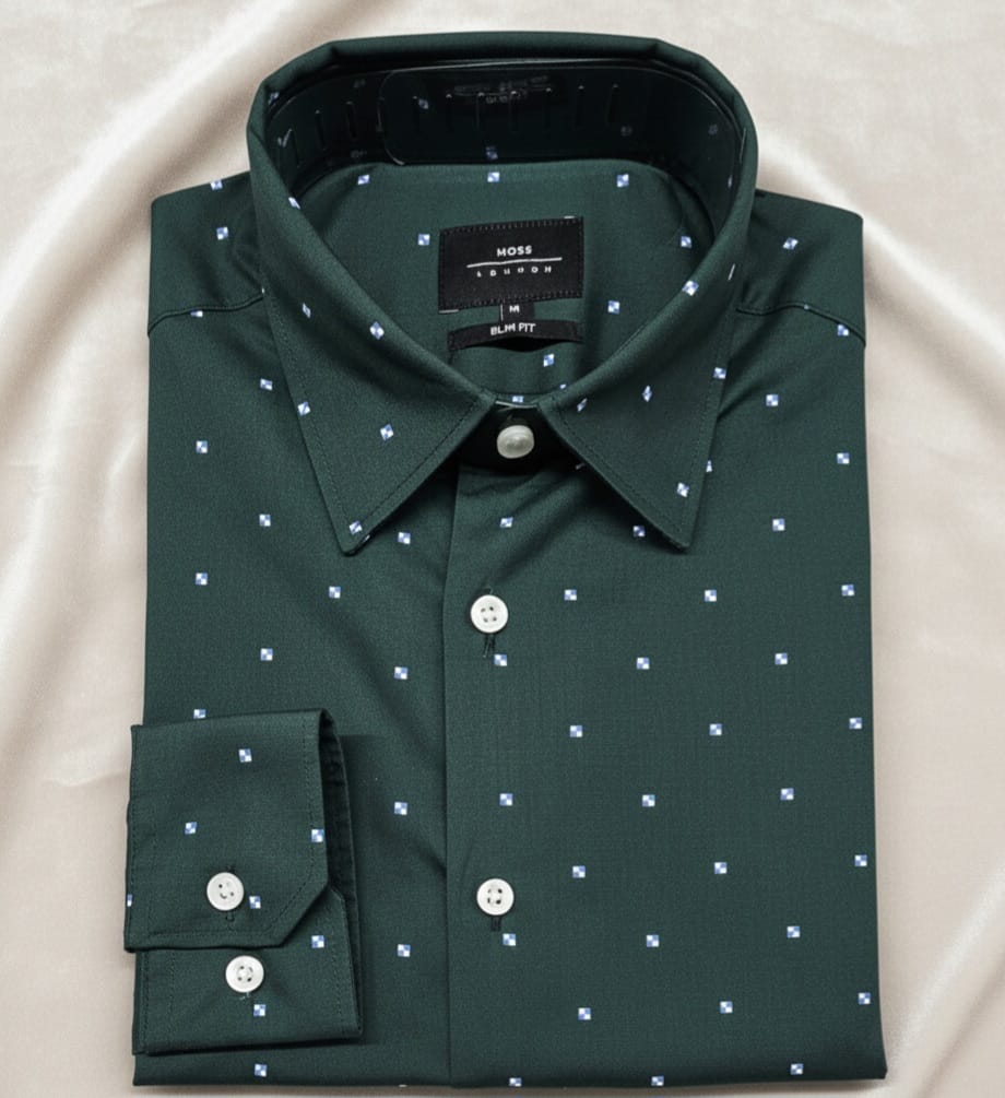 Multi-Color Patterned Premium Cotton Mens Shirt
