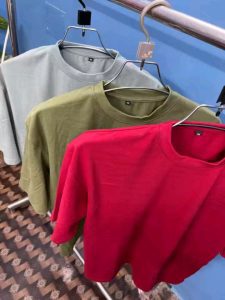 Oversized Drop Shoulder T-Shirt – 100% Organic Cotton