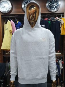 Heavyweight Fleece Pullover Hoodie with Embroidery, Patch & Print Full View