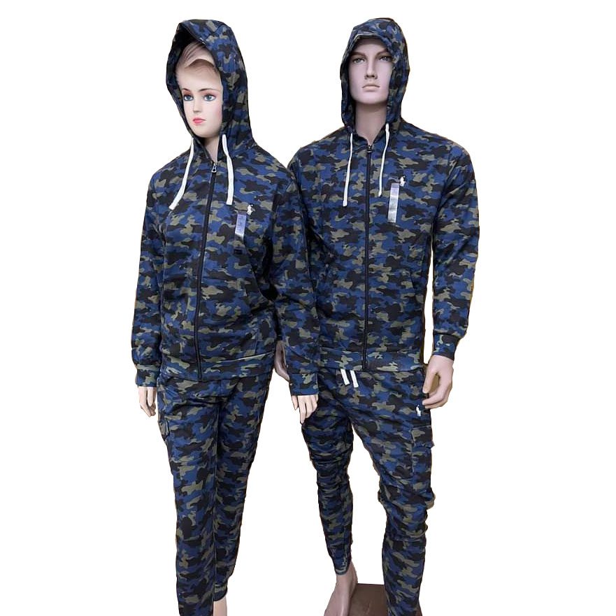 Unisex OEM Tactical Camouflage Pullover Hoodie & Pant Set