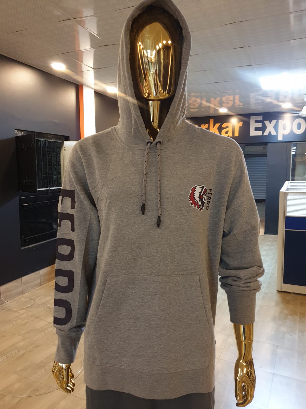 Premium Heavyweight Fleece Hooded Sweatshirt – Custom Branding