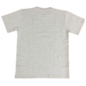 Unisex Gray Melange Blank T-Shirt | Knitted & Dyed Fabric Back