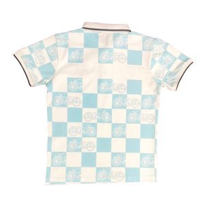 Kids & Youth Polo Shirt | Allover Printed with Logo Emboss Back