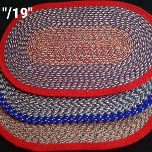 Handmade Rope Yarn Bathroom Floor Mat