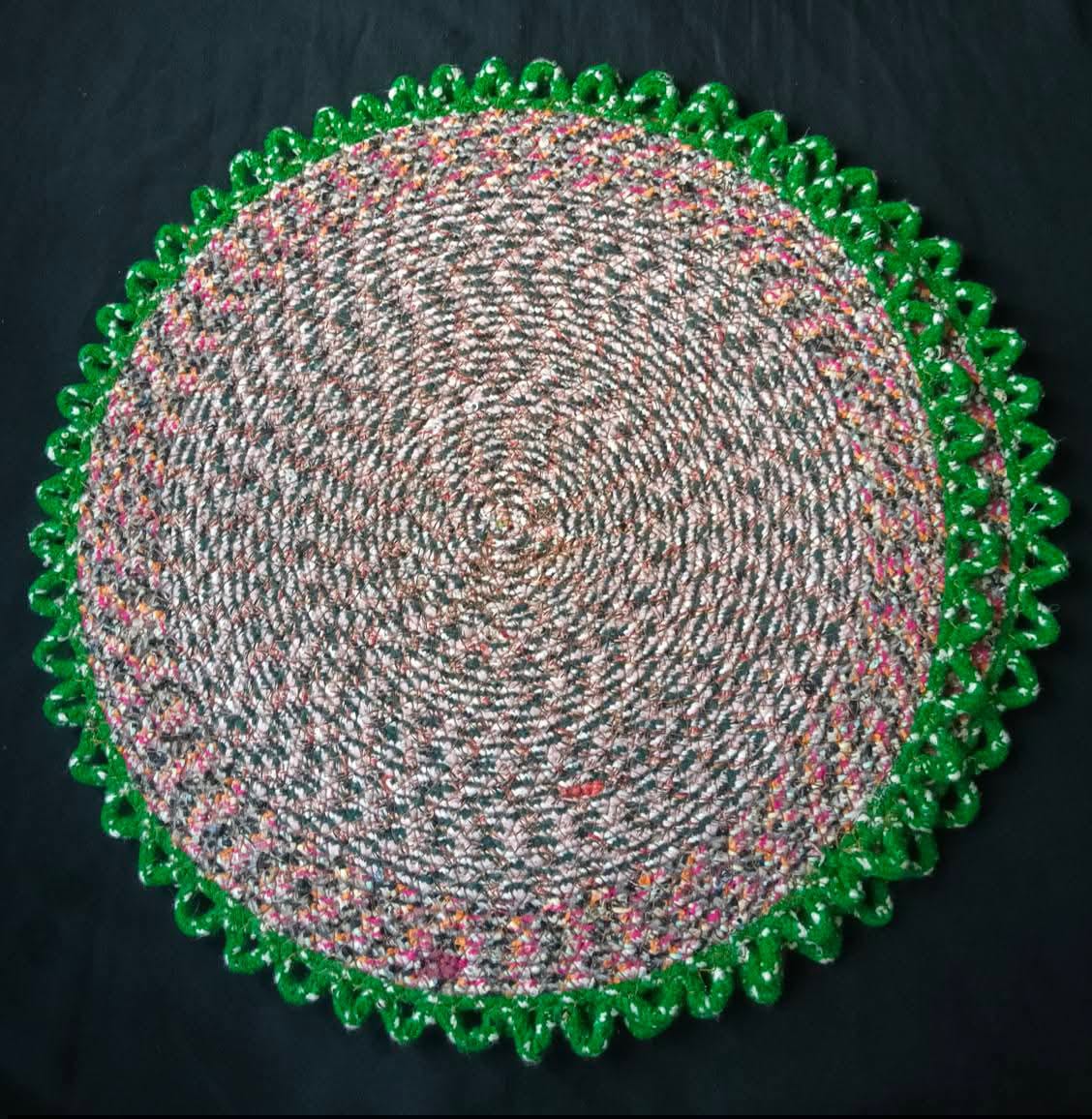 Handmade Rope Yarn Kitchen Floor Mat