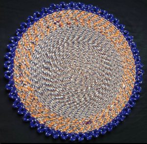 Handmade Rope Yarn Bedside Floor Mat