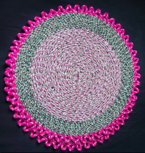 Handmade Rope Yarn Prayer Floor Mat