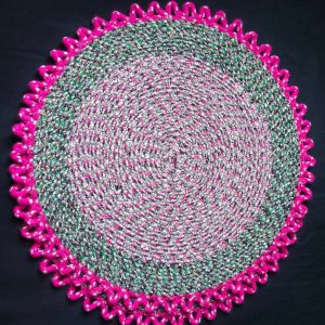 Handmade Rope Yarn Prayer Floor Mat