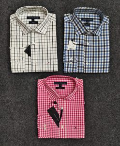 Cotton Oxford Men’s Striped & Plaid Shirts – Group Listing