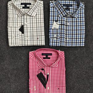 Cotton Oxford Men’s Striped & Plaid Shirts – Group Listing