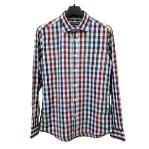 Plaid Button-Down Shirt