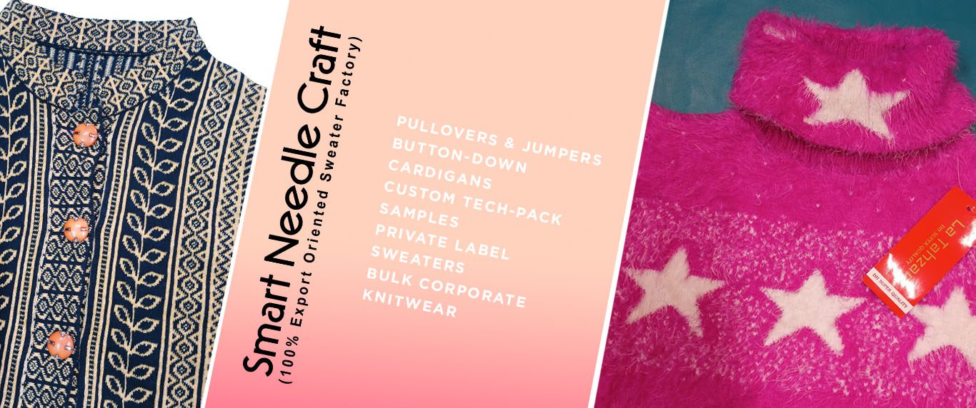Smart Needle Sweater Manufacturer Banner