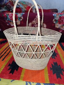 Handcrafted Woven Palm Rope Bag