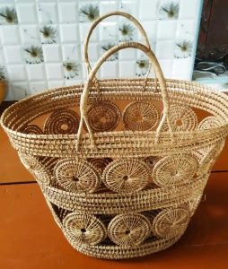 Handcrafted Palmyra Fiber Ladies Bag