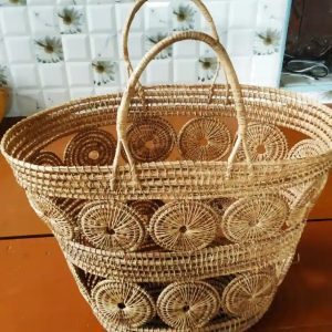 Handcrafted Palmyra Fiber Ladies Bag