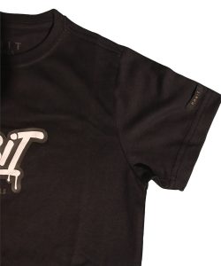 Suede Ink Print Luxury Streetwear Heavyweight T-Shirt for ODM/OEM Manufacturing Hem View