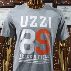Large Printed 50/50 Blend T-Shirt for OEM/ODM Manufacturing, 180 GSM Custom Printed Apparel