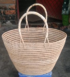 Palm Fiber Oval Shopping Bag ODM/OEM
