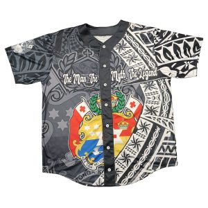 Custom Polynesian Tribal Tonga Pattern Men's Short Sleeve Casual Shirt (OEM/ODM)