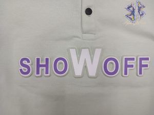 Premium Emboss Print Cotton Lycra Polo Shirt with Patch Decoration for ODM/OEM Manufacturing Print View